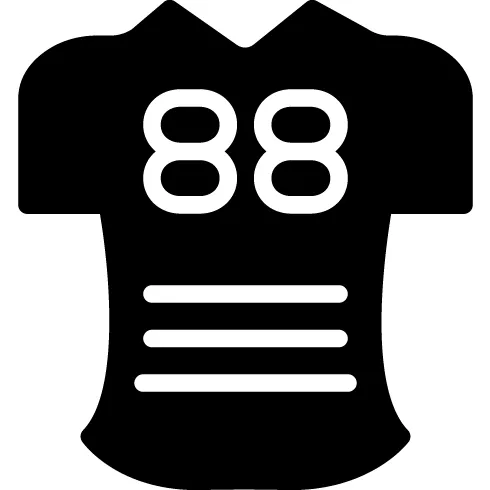 Adidas 9 Black Sports Jersey