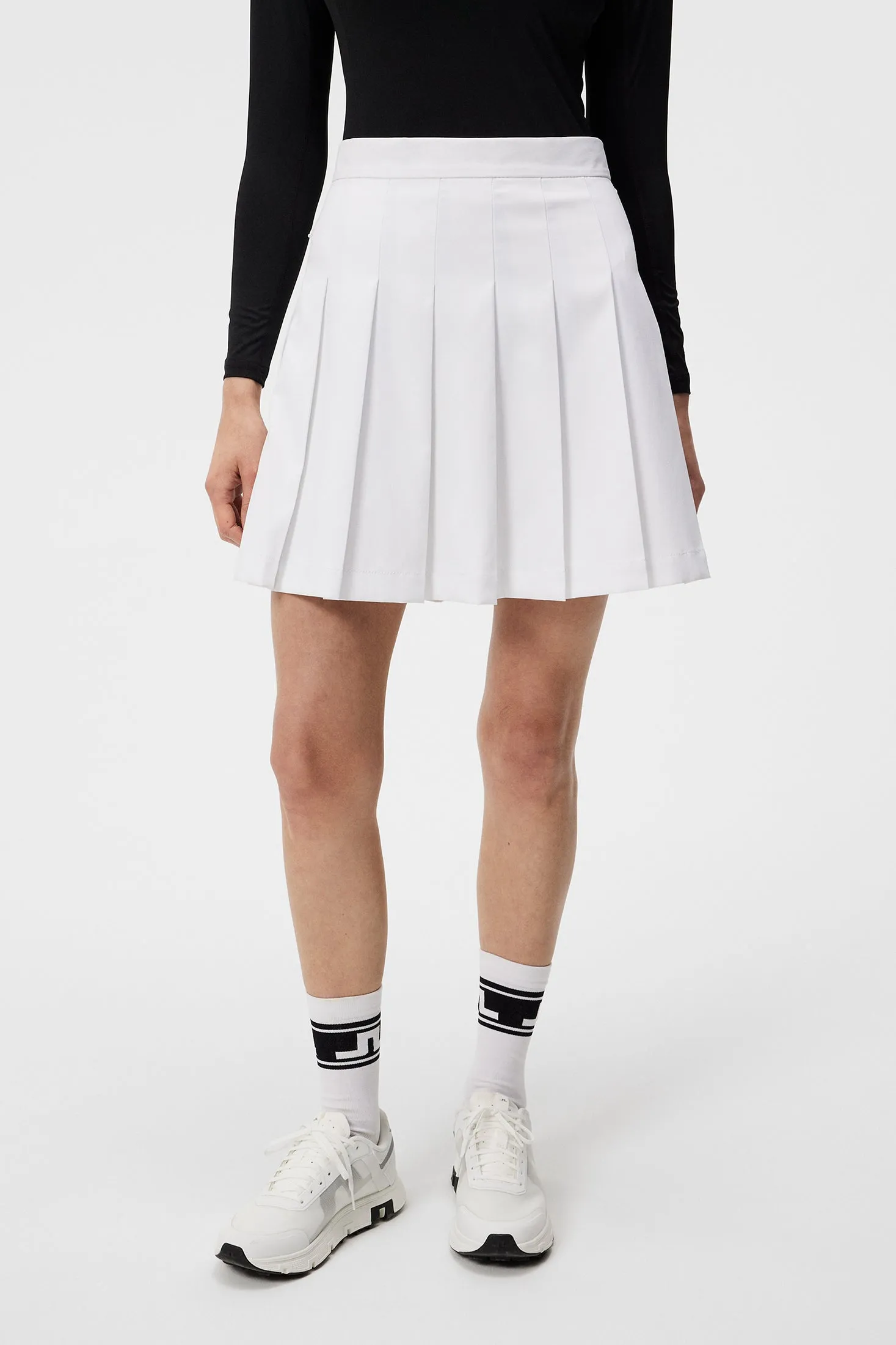 Adina Golf Skirt / White