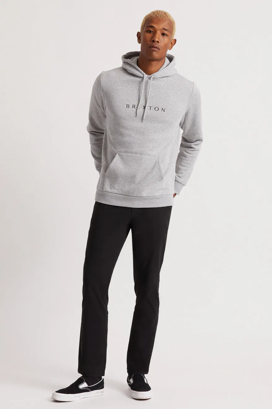 Alpha Line Hood - Heather Grey