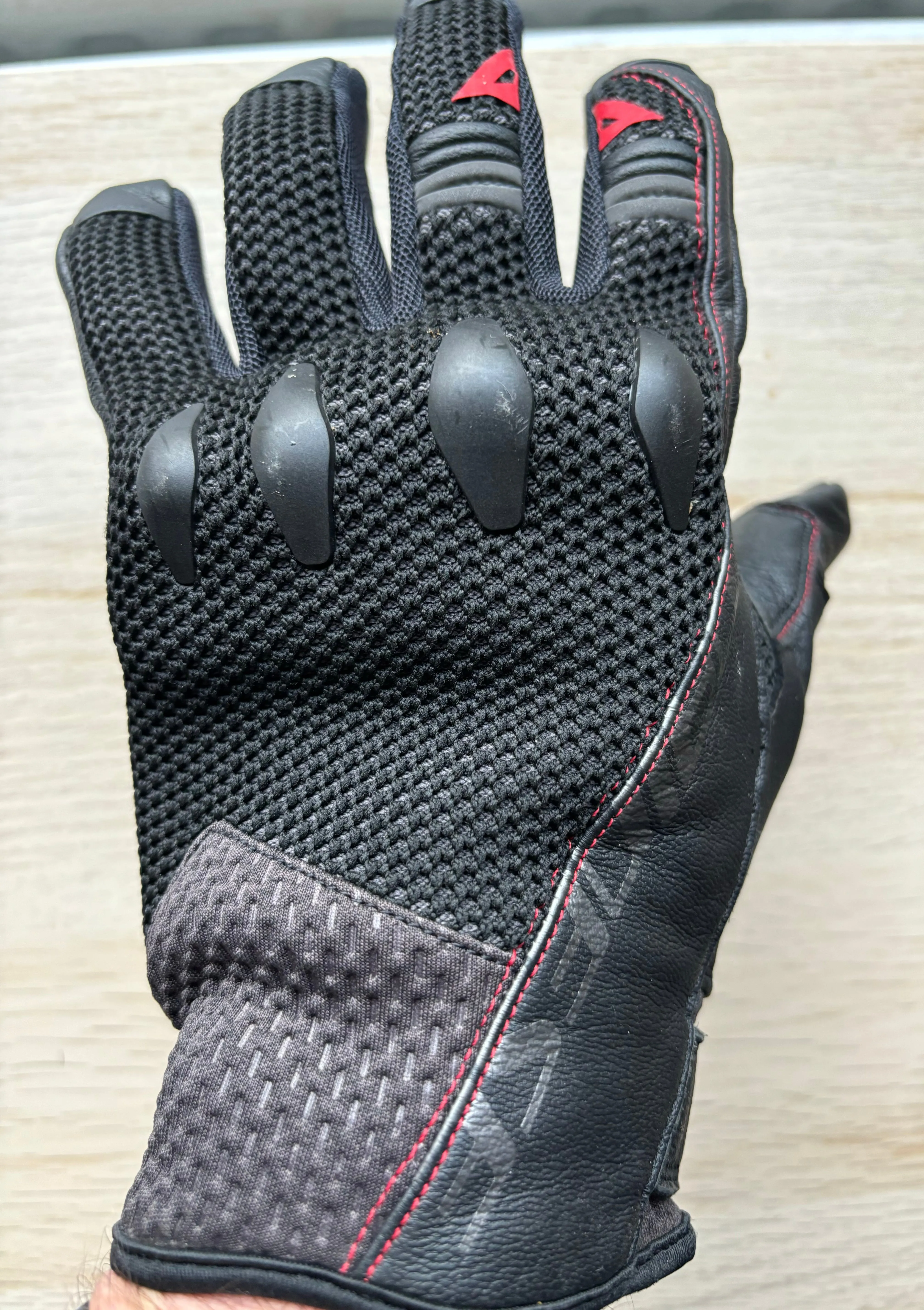 Dainese Karakum Ergo-Tek Gloves Black (Warehouse Deal Used) - XXL