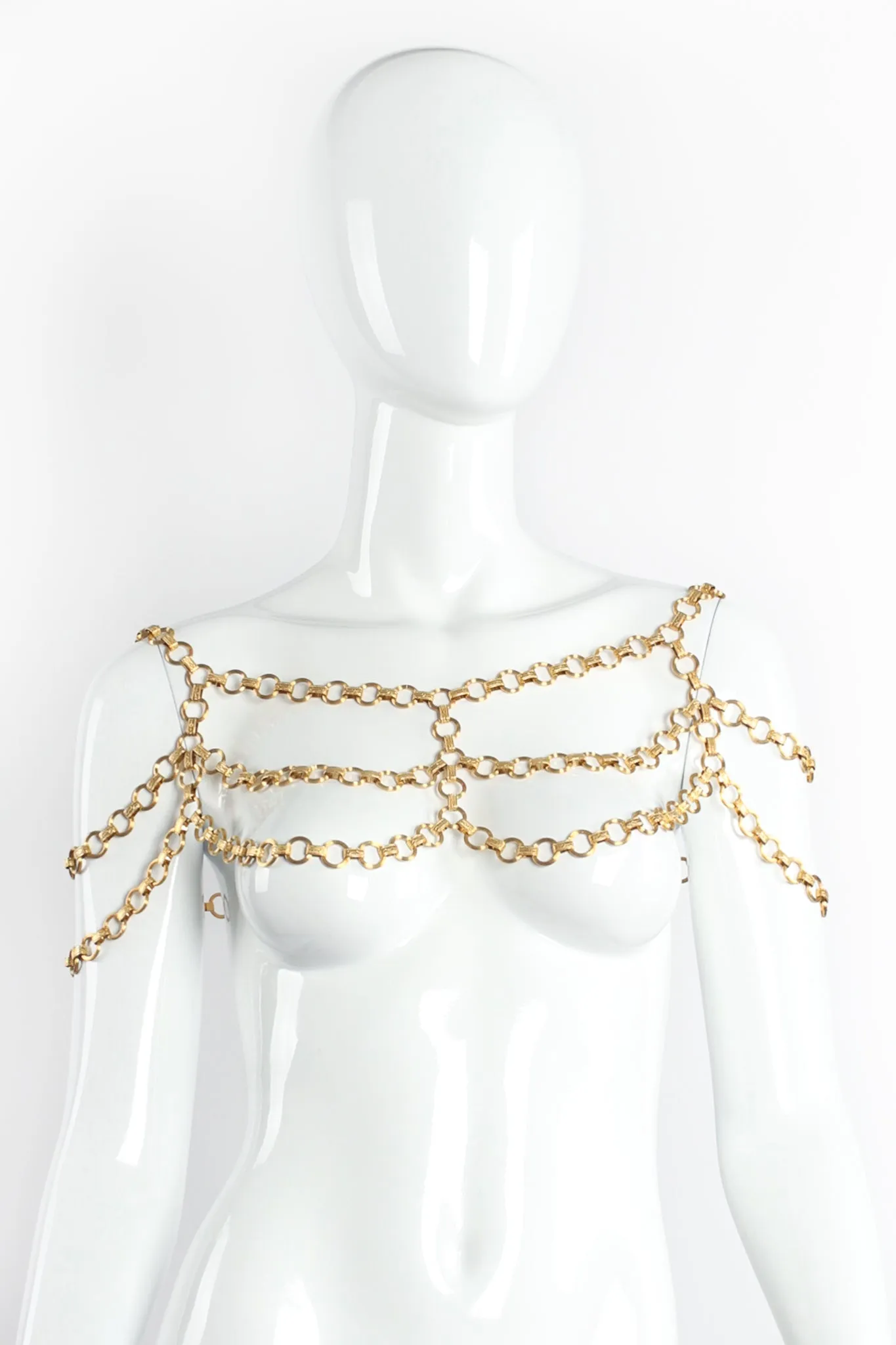 Double Draped Chain Belt