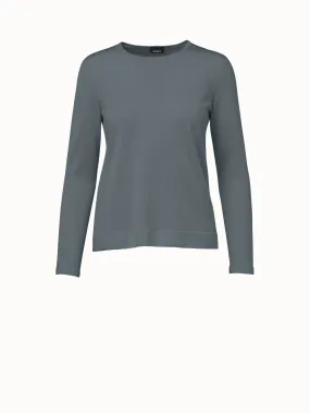 Fine Gauge Cashmere Silk Pullover