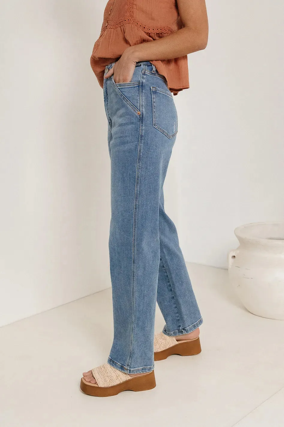 Haisley Dad Jeans - FINAL SALE