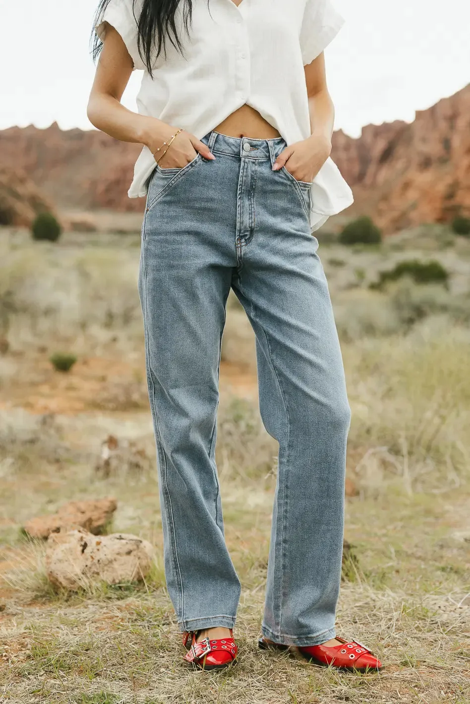 Haisley Dad Jeans - FINAL SALE