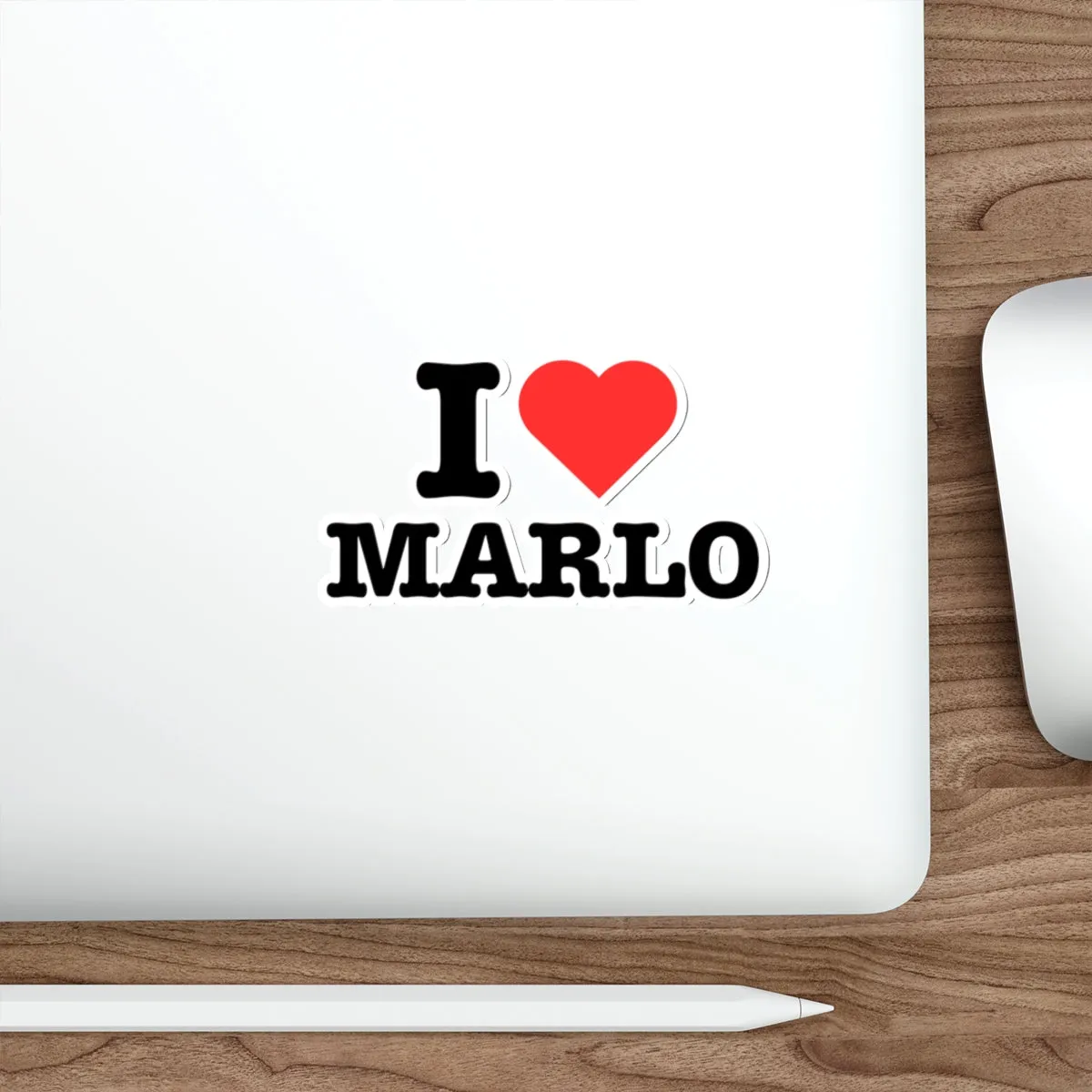 I Heart Marlo sticker - Die-Cut Stickers