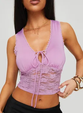 Isolde Top Lilac