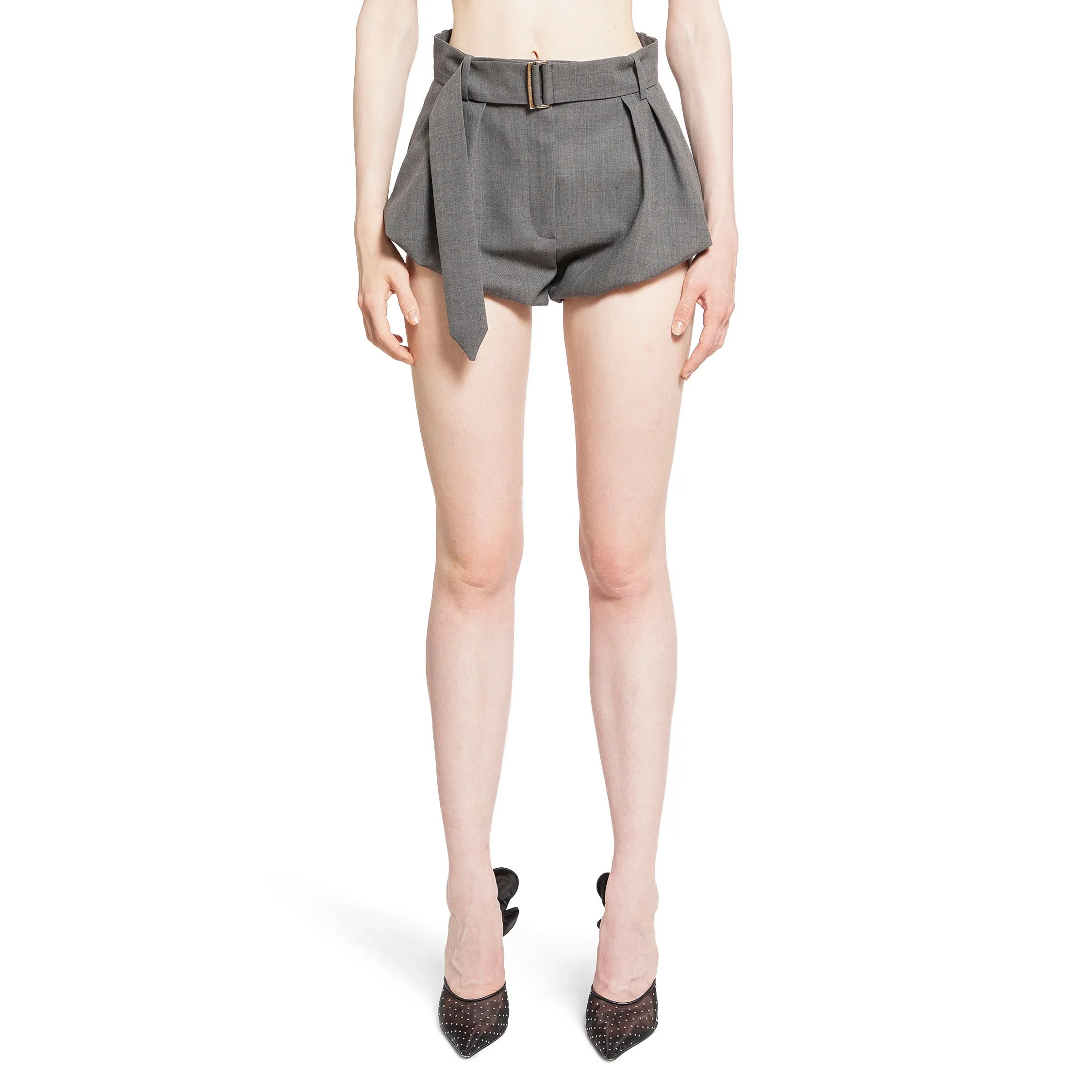 MAGDA BUTRYM WOMAN GREY SHORTS