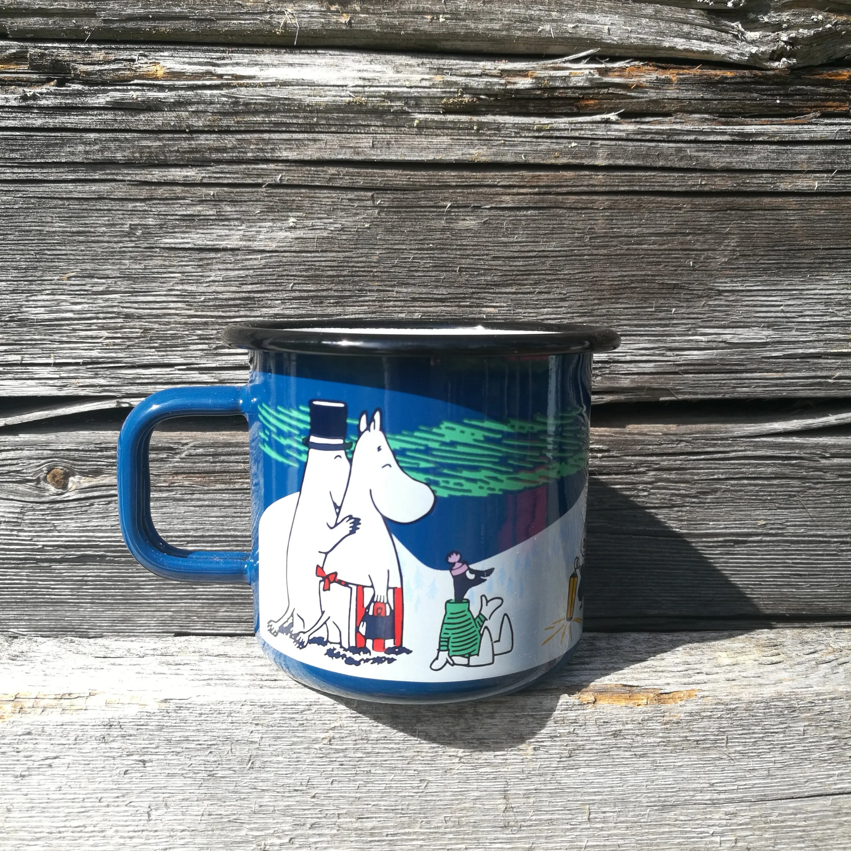 Moomin | Mug | Moomin Enamel Mug | Winter Night