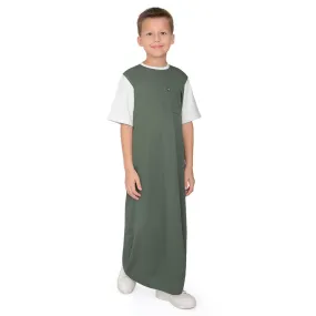 Mullido Green Over size Thobe for Kids