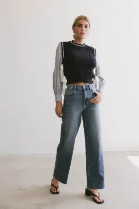 Riley Dad Jeans in Medium Wash