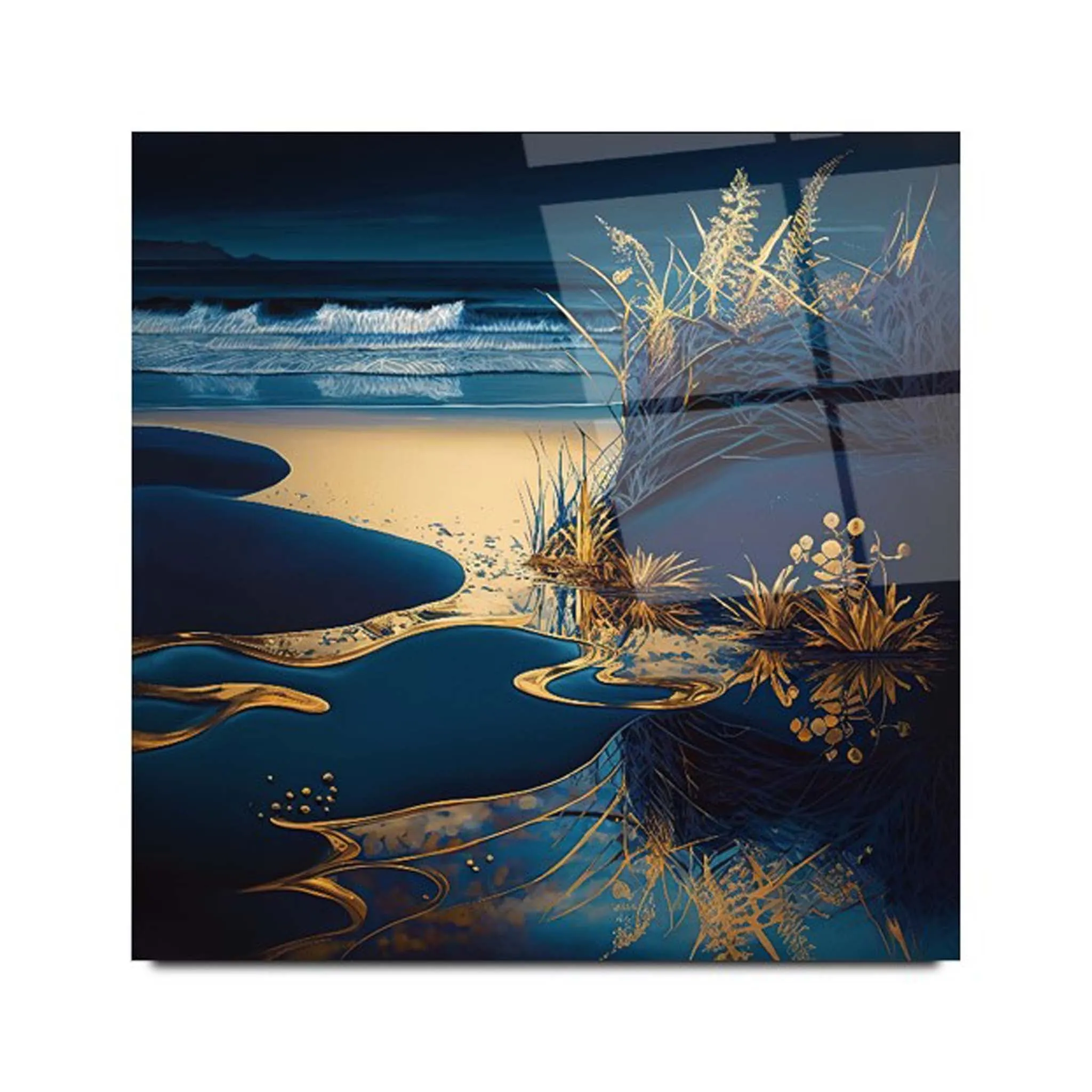 Seascape Glass Wall Art