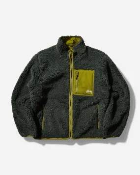 Sherpa Reversible Jacket Green