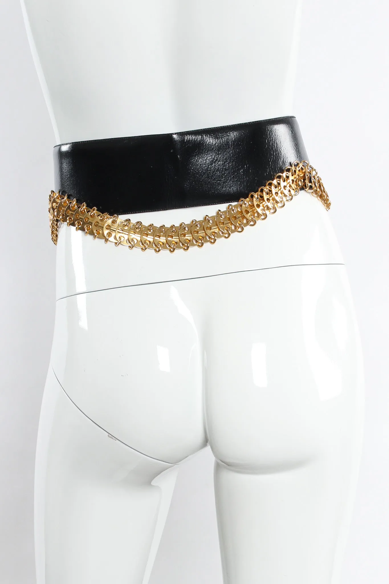 Spinal Drape Chain Waist Belt