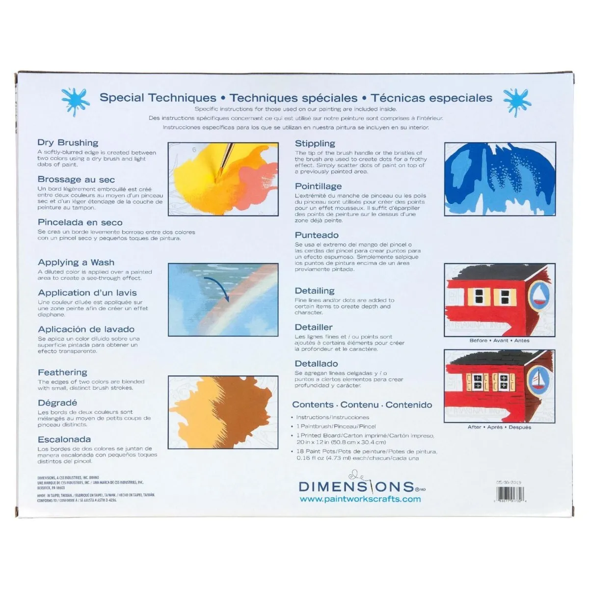 THAMES VIEW,  Paint by Number Kit, DIMENSIONS PAINTWORKS (73-91732)