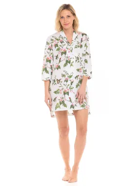 White Hummingbird Nightshirt